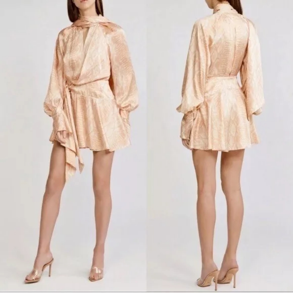 Acler Bradley Puff Dress Dress Size 4 NWT